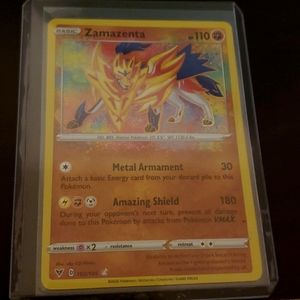 Vivid Voltage Zamazenta Amazing Rare 102/185